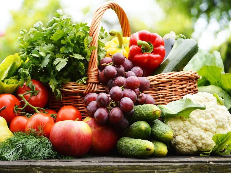 Lagerung von Obst und Gemüse
