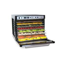 Sedona Supreme Dörrgerät gefülltes und geöffnetes Gerät