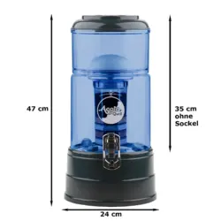acalaquell-standwasserfilter-mini-blau-anthrazit-premium-maße-wasser-filtern-mit-dem-acala-mini
