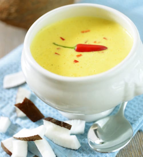 Rohkost Rezept: Curry-Kokos-Suppe - Für Eine Gesunde Ernährung