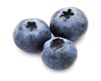 Fruits and Vegetables Blaubeere