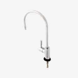 1-Weg-Wasserhahn-glänzend