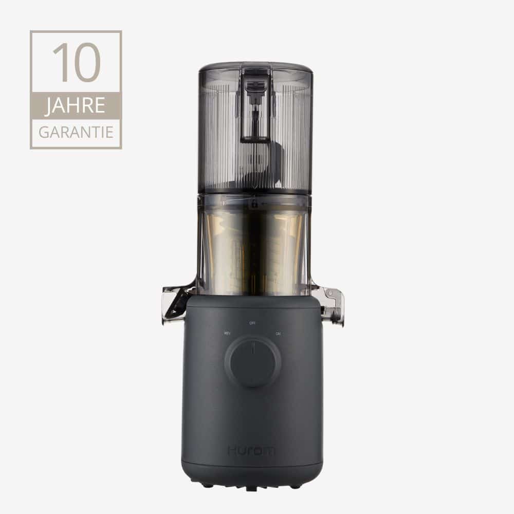 hurom h310 entsafter charcoal 10 jahre garantie