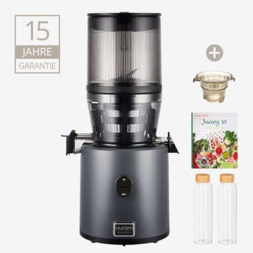 Hurom H330P Entsafter - Pure Press Line - Charcoal