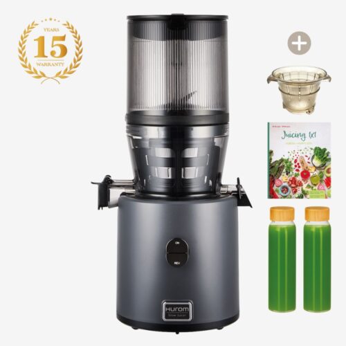 Hurom H330P Entsafter - Pure Press Line - Charcoal