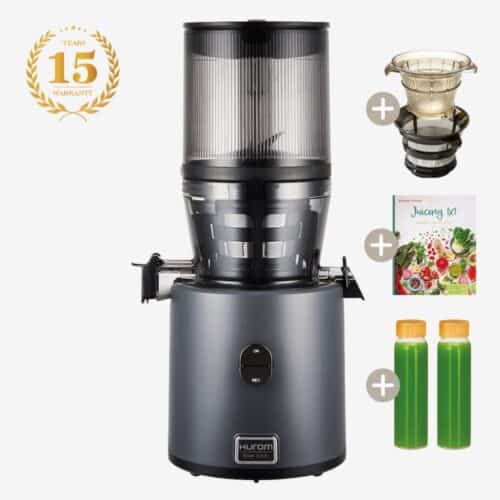 Hurom H330P Entsafter - Pure Press Line - Charcoal