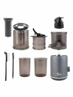 tribest-shine-multi-batch-compact-juicer-grau-zubehoer