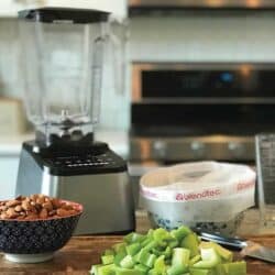 blendtec-Nussmilch-Selleriesaft