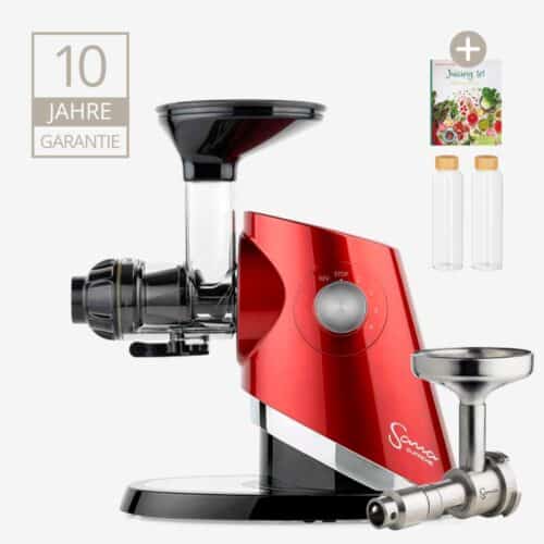 Sana Supreme 727 Entsafter - Rot, Sana 727 + Ölpresse