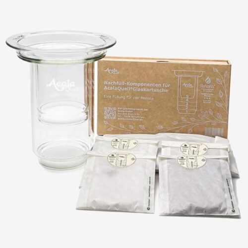 Acala Quell Glaskartusche für Mini + 1 x Füllung