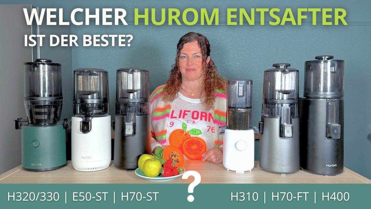 HUROM ENTSAFTER VERGLEICH | Welcher Hurom Entsafter ist der beste