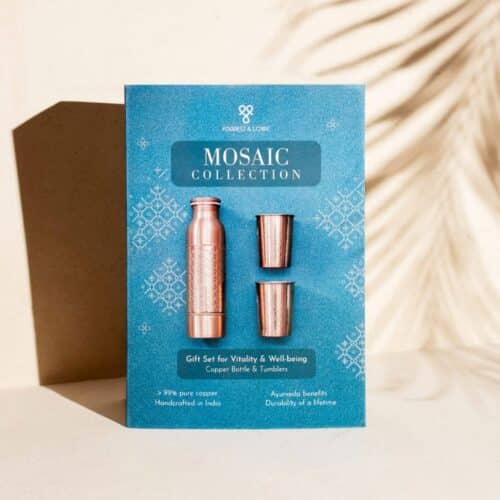 Kupfer Geschenkset Mosaik