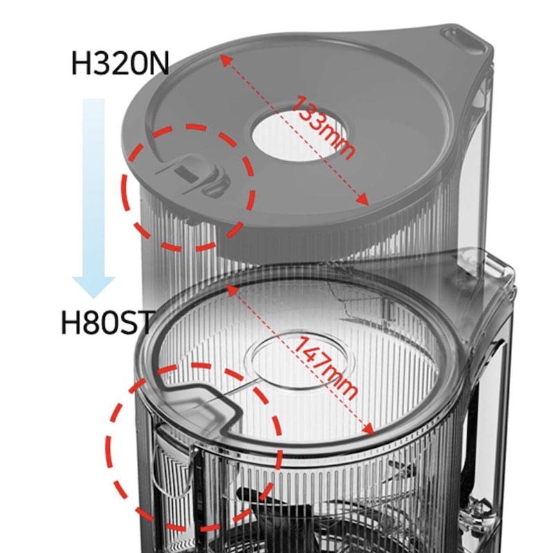 happy vita hurom h80 st self feeding