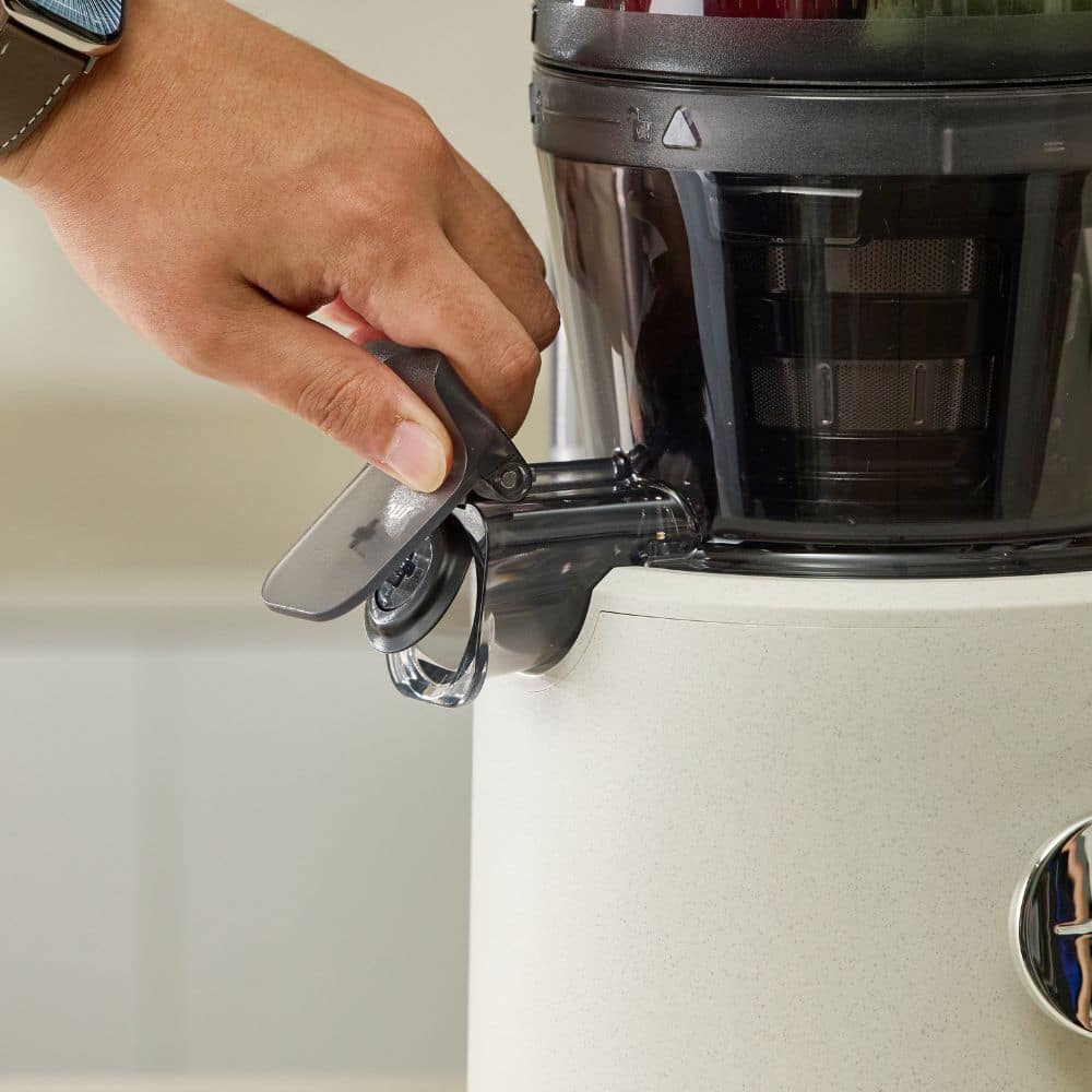 happy vita hurom h80st entsafter saftauslass