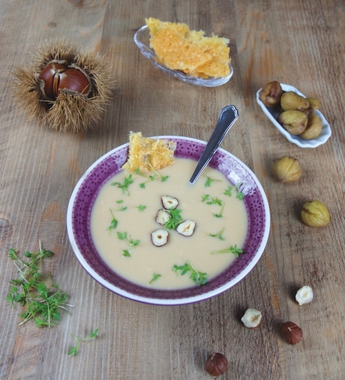 maronensuppe rezept happy vita