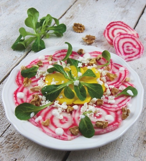 rote bete carpaccio rezept happy vita